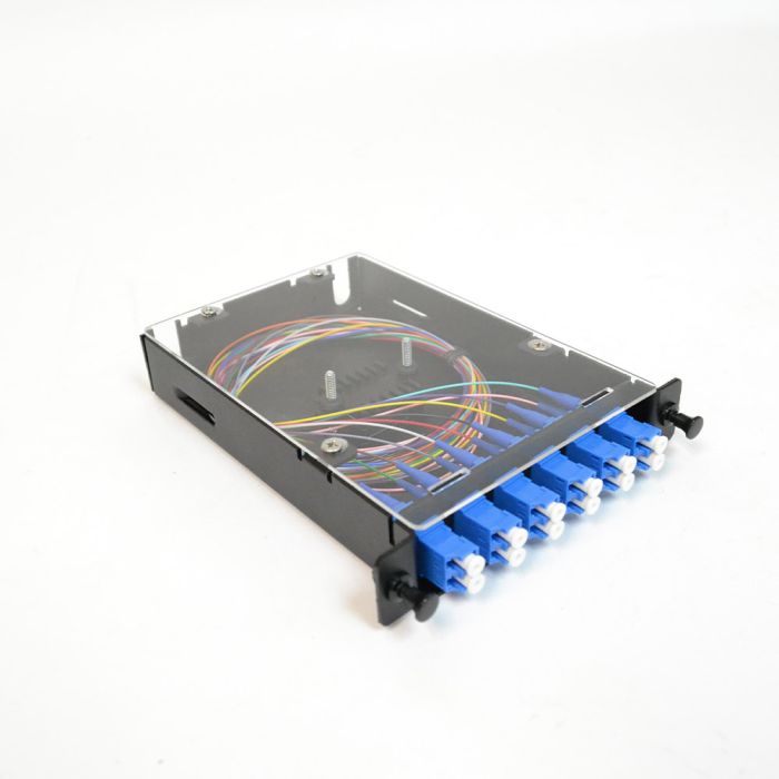 Patch & Splice Cassette Kit, Singlemode, LC/UPC, 12 Fiber