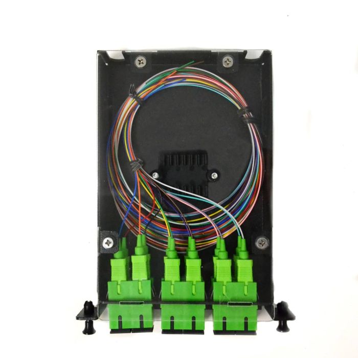 Patch & Splice Cassette Kit, Singlemode, SC/APC, 12 Fiber