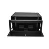 4RU Rack Mount Patch Housing - Single Sliding Tray - Holds 12 Adapter Panels