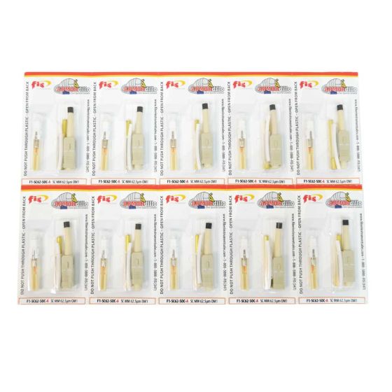 Splice-On Connector Armordillo SC Multimode 62.5um OM1 3mm / 2mm / 1.6mm Beige 10 Pack