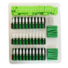 Splice-On Connector Cheetah SC/APC SM SOC 900um Green - 50pk Clamshell