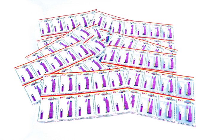 Splice-On Connector Armordillo SC Multimode OM4 3mm / 2mm / 1.6mm Magenta 100 Pack