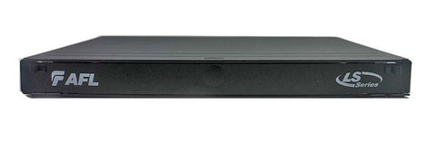 AFL Patch Panel 1RU Holds (3) LGX Adapter Plates Black Unloaded