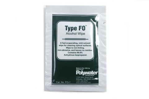 Polywater Type FO Alcohol Prep Wipe (Box of 50 Wipes)