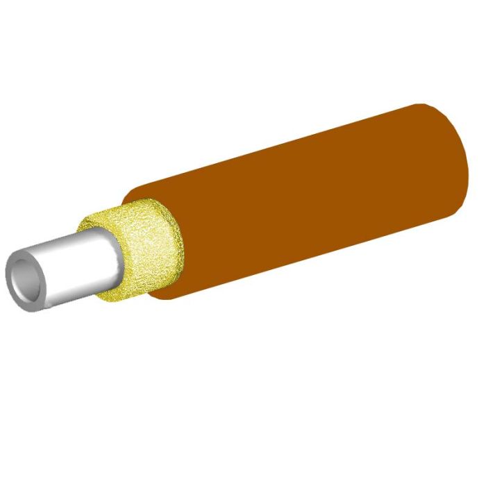 TLC Furcation Tube 3mm Brown w/Pull String