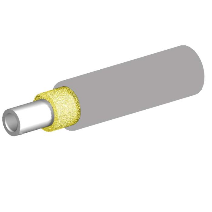 TLC Furcation Tube 2mm/900um Slate (per meter)