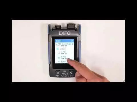EXFO PPM1-D-88 Service Activation 1G/10G PON Power Meter