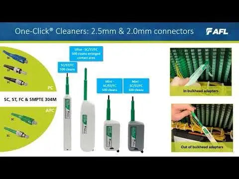 AFL 8500-05-0007MZ One-Click Ultra Cleaner - SC ST FC - 2.5mm