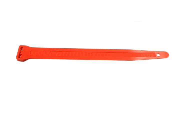 Basic Cable Tie Wrap Orange (No Foam) 100 Pack