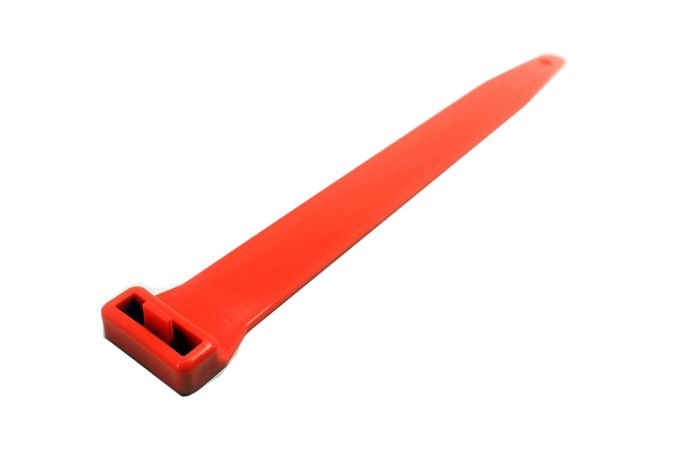 Basic Cable Tie Wrap Orange (No Foam) 100 Pack