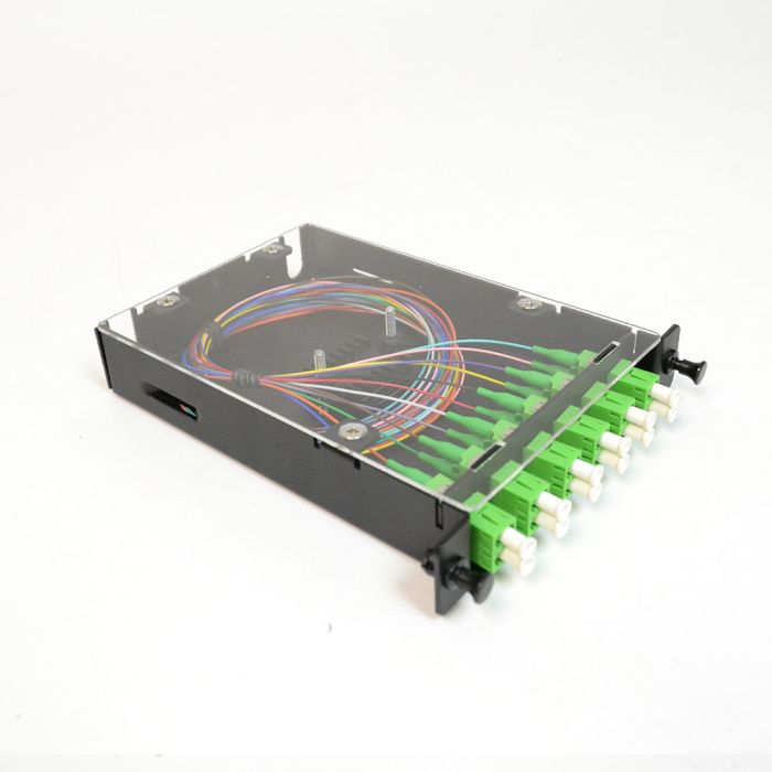 Patch & Splice Cassette Kit, Singlemode, LC/APC, 12 Fiber