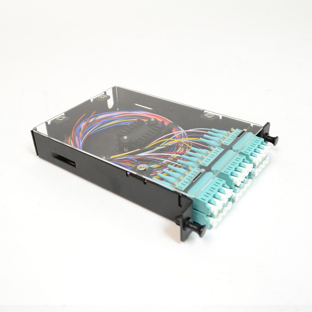 Patch & Splice Cassette Kit, Multimode OM3, LC/PC, 24 Fiber