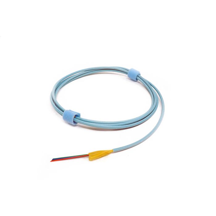 TLC Distribution Cable 6 Fiber Multimode 50/125um (OM3) ClearCurve Plenum Aqua (per meter)