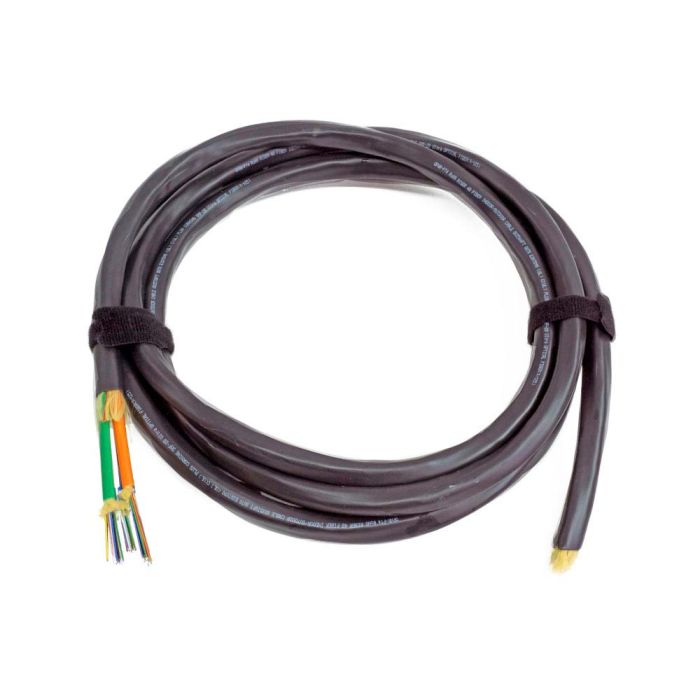 TLC Indoor/Outdoor Fiber Optic Cable, 48 Fiber, Singlemode, Riser, Black (per meter)