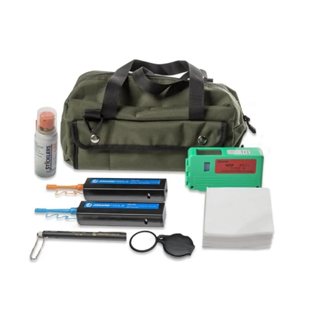 SPC835 Wet/Dry Fiber Connector Cleaner Kit w/ Jonard VFL