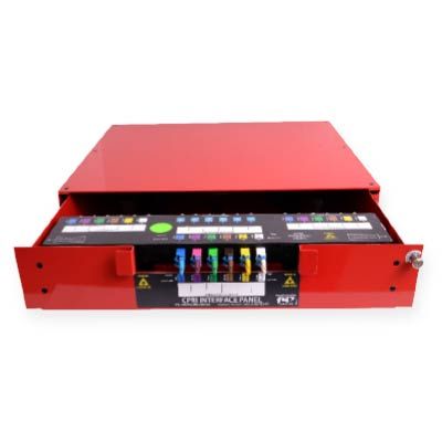 Test Access Point (TAP) Panel with Cable Management Drawer 2RU with Integrated TAP Module