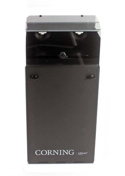 Corning WCH-02P 12 Fiber Wall Mountable Connector Housings - Accepts 2 CCH Connector Panels