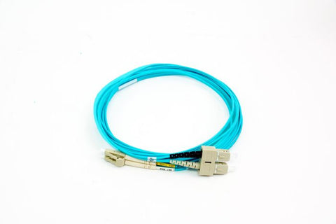 LC-SC Duplex 50/125µm OM3 10Gig Laser Optimized Multimode Patch Cable