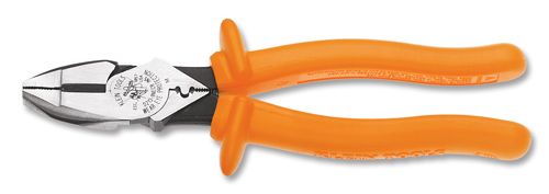 Klein 12098-INS Insulated Universal Side-Cutting Crimp Pliers