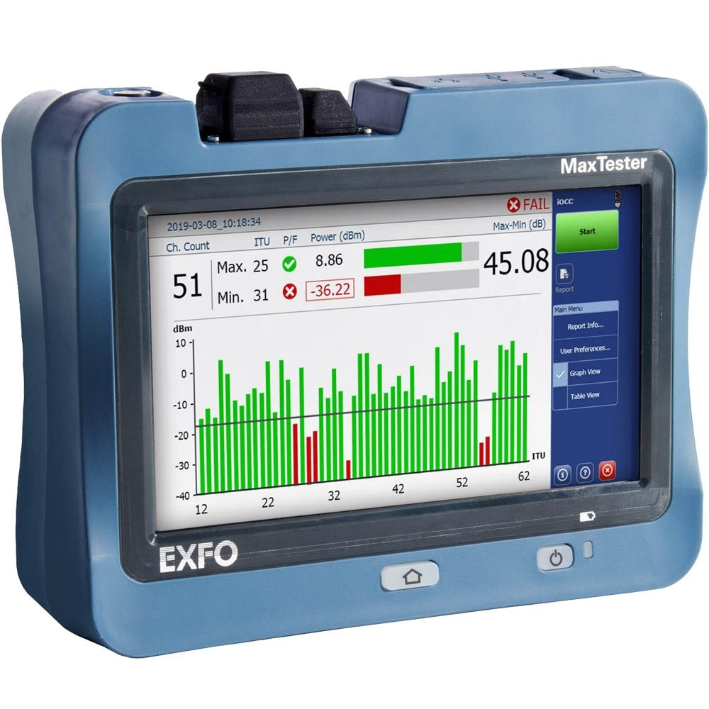 EXFO Optical Wave Expert OTDR Wifi Bluetooth