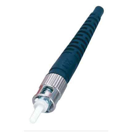 ST Zirconia Ferrule 126µm Single Mode Connector, 3mm Boot, Metal Housing, Mfr Molex
