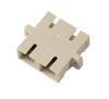 Duplex Multimode SC Mating Sleeve, Polymer Housing, Beige Color, Mfr Molex
