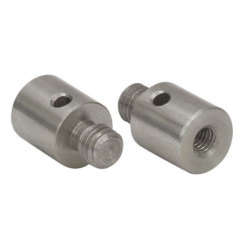 TH-AS6M4M Adapter with Internal M6 x 1.0 Threads and External M4 x 0.7 Threaded Stud