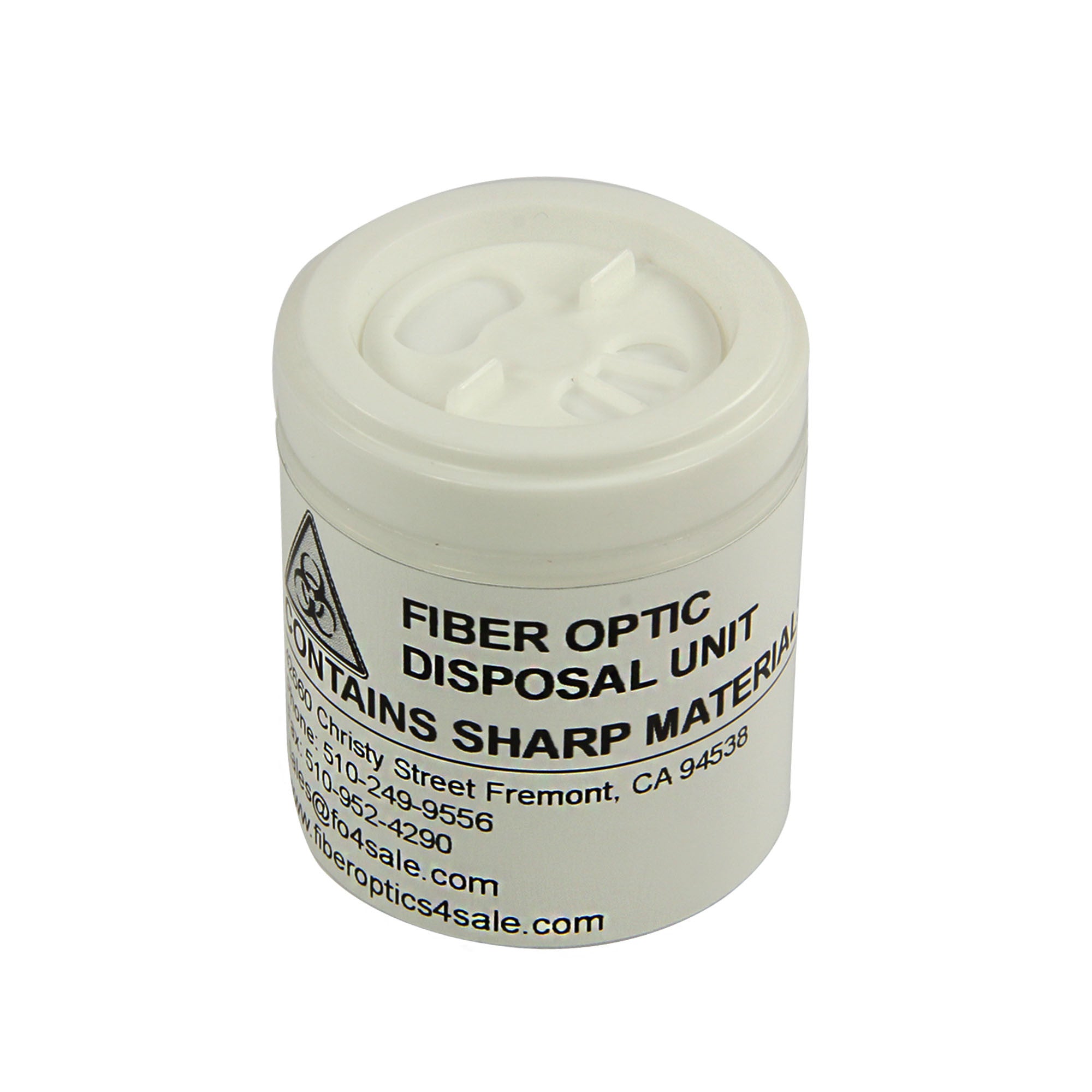 Mini Fiber Optic Disposal Unit w/Slide Top - FOSCO (Fiber Optics For Sale Co.) - 2