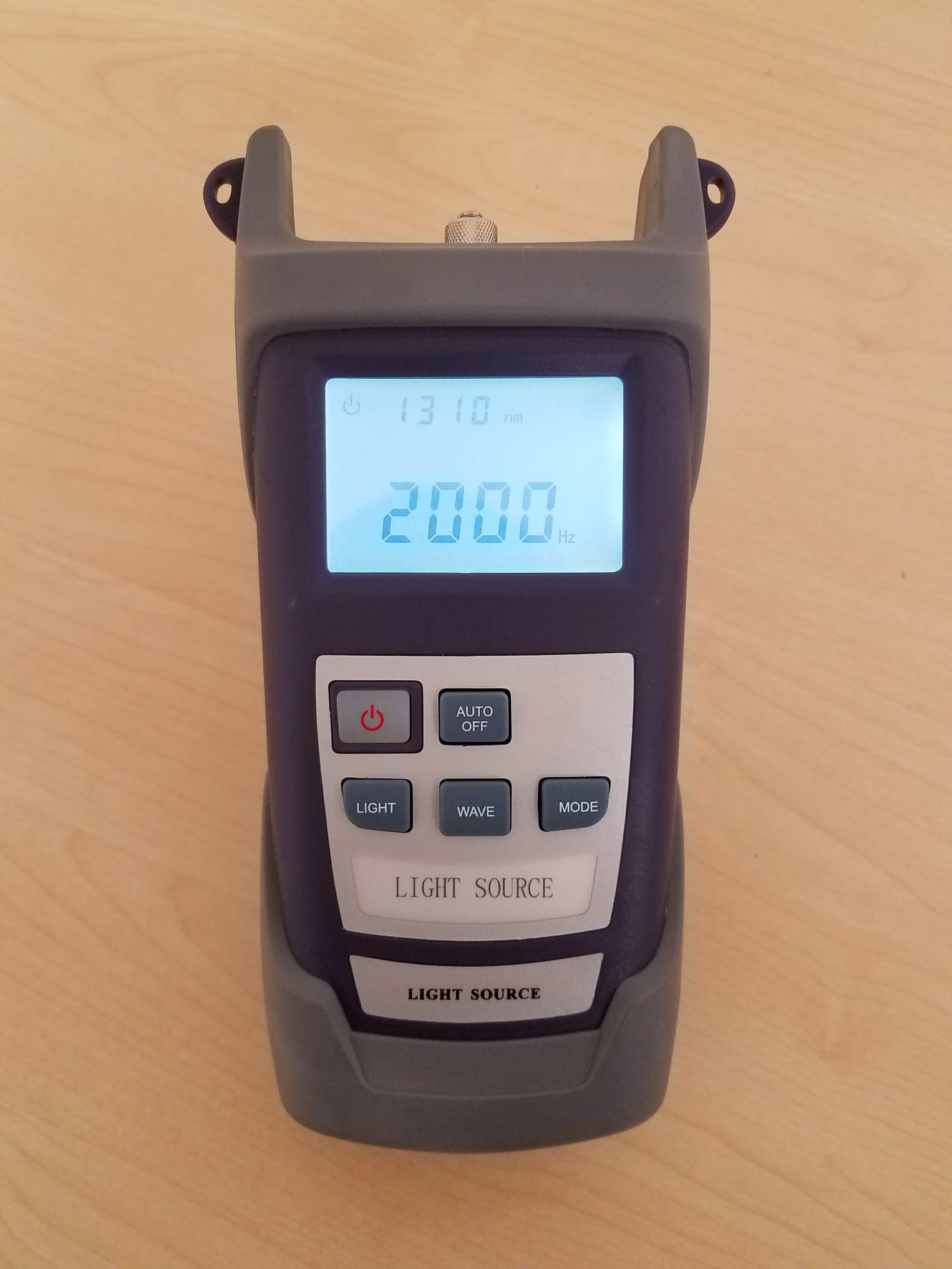 1310/1550nm Single Mode Laser Light Source