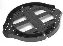 Multilink Broadband 24" Adjustable Plastic Sno-Shoe with Hardware (one pair)