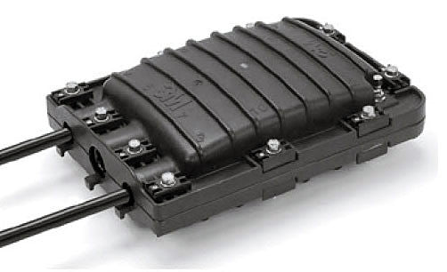 3M Compact Splice Case (14.5"L x 10"W x 4.6"H), 3 cable ports, butt splice only, use 2532 splice