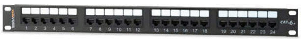 Cat 6+ 24 port 1U