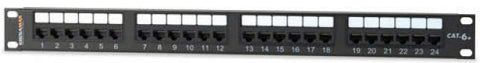 Cat 6+ 24 port 1U