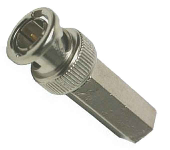 Straight Twist-On BNC RG 6 75 Ohm CPFI-UG78-5