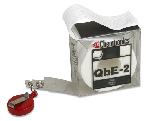 Chemtronics QbE-2 Fiber Optic Precision Wipe System, 200 ct.