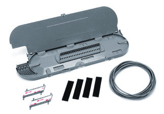 3M 2524FT Fusion splice organizer tray, holds 24 single fusion splices (splice inserts included)