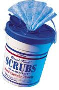 SCRUBS in-a-Bucket Hand Cleaner Towels - 72 Count