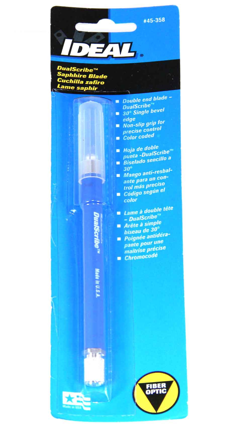 Ideal Sapphire Blade 3° Fiber Optic Scribe Tool