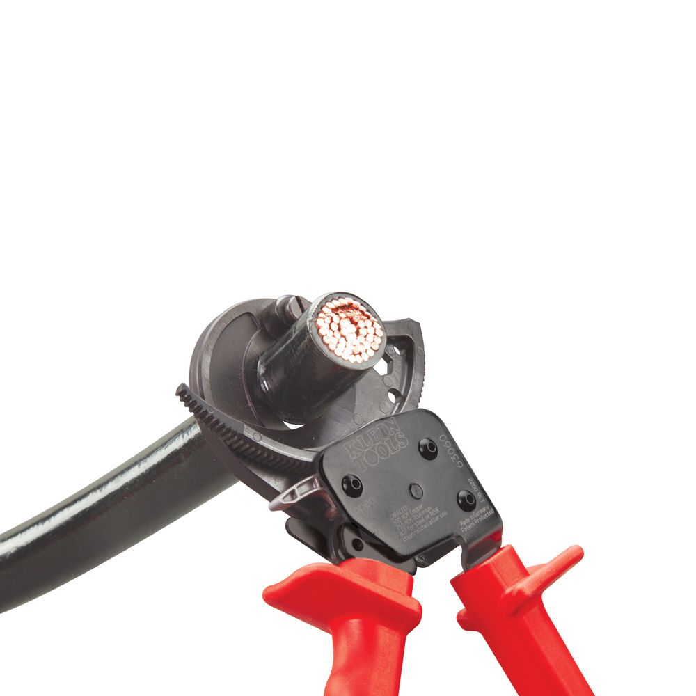 Klein Tools 63060 HD Ratcheting Cable Cutter Pliers, 600 MCM