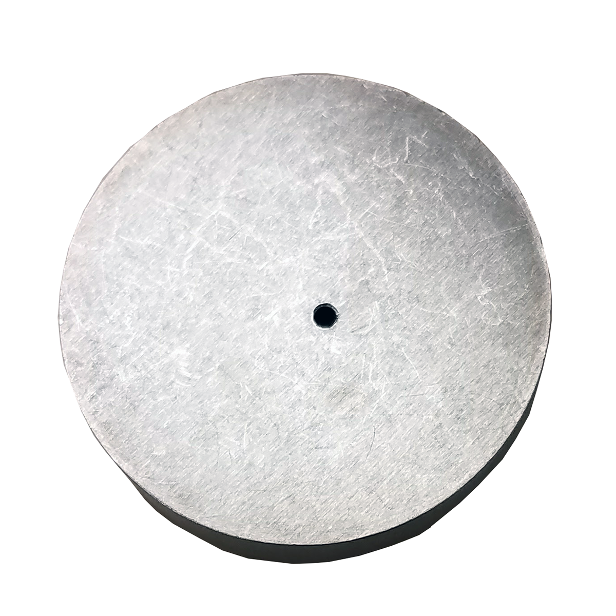 LC/APC Connector Hand Polish Puck - Stainless Steel