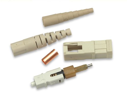 UniCam Standard-Performance Connector, SC, 62.5 µm multimode (OM1), ceramic ferrule
