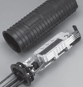 6.5 in. x 17 in. (165 mm x 432 mm) COYOTE Dome Closure for buffer tube (loose tube) applications