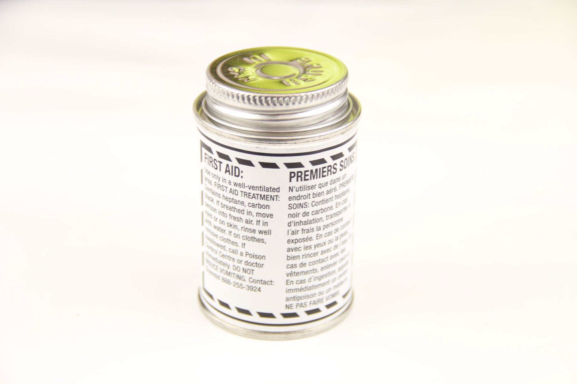 Adhesive C Cement 4 oz Can With Cap-Mounted Brush, Not For Air Shipment - FOSCO (Fiber Optics For Sale Co.) - 2