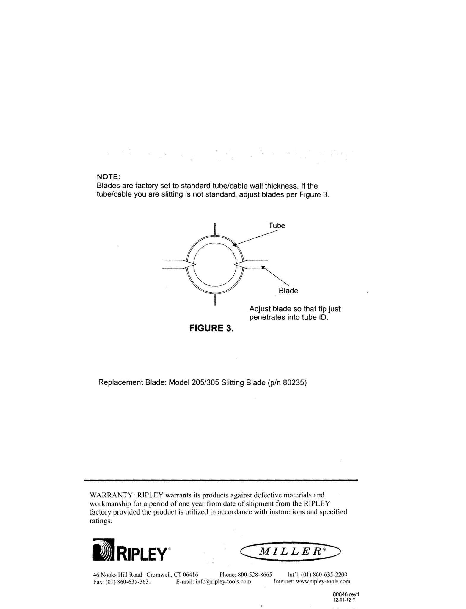Miller Fiber Buffer Tube and Drop Cable Slittler - FOSCO (Fiber Optics For Sale Co.) - 3