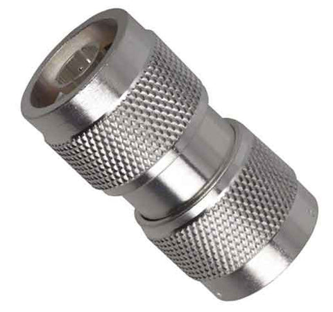 Connector, RF coaxial, N in-series adapter, straight plug to plug