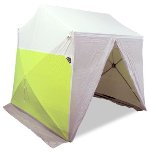 Pop N Work GS8811A Pop Up Ground Tent, 8' X 8' w/ Slit Door
