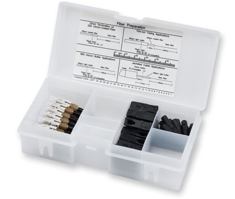 UniCam Standard-Performance Connector, SC, 50 µm multimode (OM2), ceramic ferrule, organizer pack