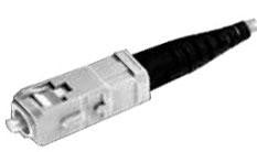 SC Zirconia Ferrule 125µm Multimode Connector, Anaerobic Cure