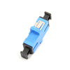 Fiber Optic Adapter, Full-Flange Mount, Metal Sleeve, Blue, SC, Single-mode (OS2) - FOSCO (Fiber Optics For Sale Co.) - 2