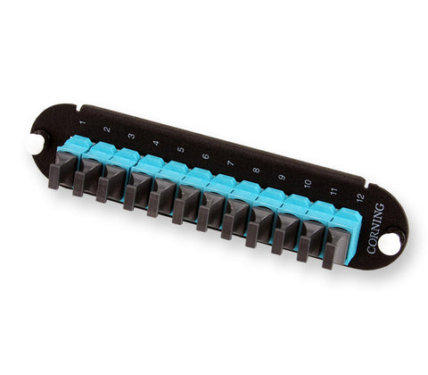 Closet Connector Housing (CCH) Panel, MTP adapters, 144 F, 50 µm multimode (OM3/4)